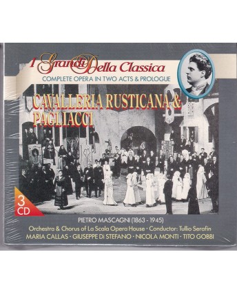 252 CD I grandi della classica P.Mascagni: Cavalleria rusticana Pagliacci 1953