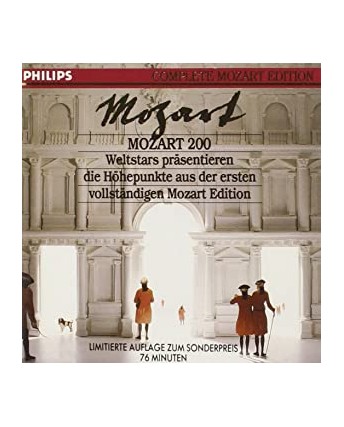 263 CD Philips Classic Productions Mozart Complete Mozart edition 1990