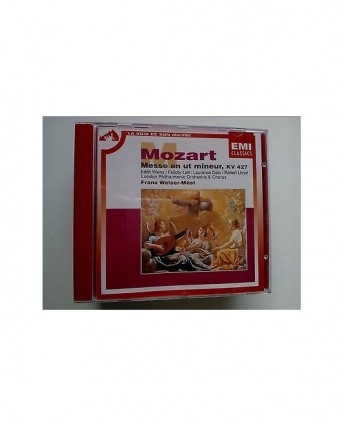 282 CD Mozart Messe en ut Mineur Dir. Franz Welser Most Anno 1987 Emi