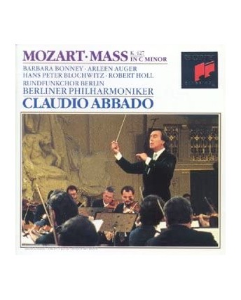283 CD Sony classical W.A. Mozart Mass in C minor K 427 1991