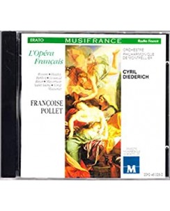 312 CD Erato F. Pollet L'opera francais recorded Montpellier 1989