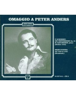 377 CD Omaggio a Peter Anders Registrazioni dal 1935 al 1946 Great Opera