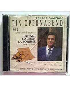 383 CD Ein Opernabend mit PLACIDO DOMINGO vol. 2 Patané Votto Cleva 2CD