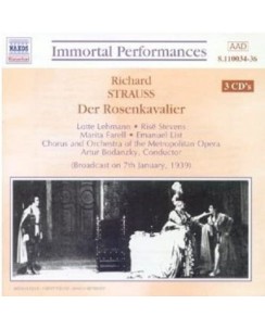 392 CD Naxos R. Strauss  Der rosenkavalier broadcast on 1939	