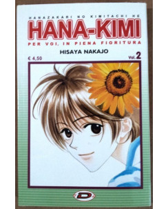 Hana-Kimi n.  2 di Hisaya Nakajo ed. Dynamic NUOVO