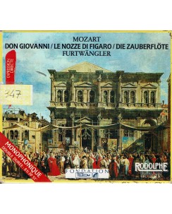 347 CD Mozart Don Giovanni  nozze figaro Monophonique double duree Rodolphe 4CD