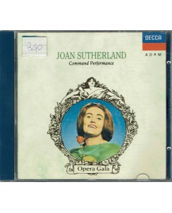 340 CD Joan Sutherland command performance DECCA 1CD