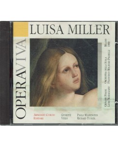 125 CD Giuseppe Verdi Luisa Miller di Cammarano Armando Curcio 1CD