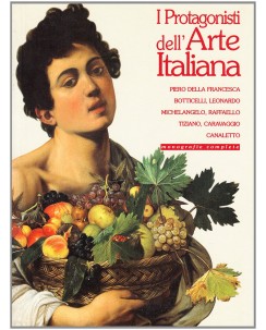 Protagonisti Arte Italiana Canaletto Leonardo monografie complete ed. Scala A86