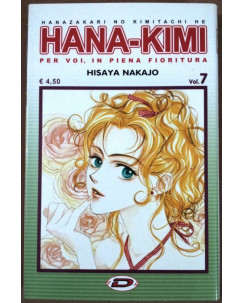 Hana-Kimi n. 7 di Hisaya Nakajo ed. Dynamic  NUOVO