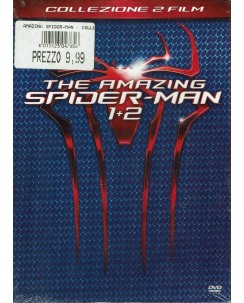 DVD The Amazing Spider Man 1,2 UOMO RAGNO Box NUOVO
