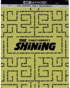 DVD Shining 4K ULTRA HD + BLU-RAY versione estesa RARO Kubrick Nicholson