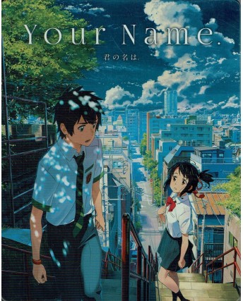 BLUE RAY Your Name Steelbook  DVD Makoto Shinkai ITA USATO