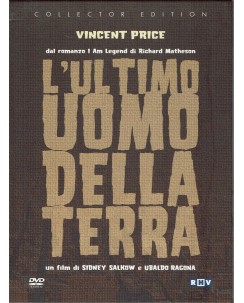 DVD L'ULTIMO UOMO DELLA TERRA (1964) Collector's Edition Ragona Salkow 2 DVD