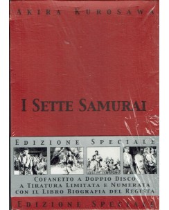 DVD I Sette Samurai 2 DVD Libro iCofanetto Limited Ed. Akira Kurosawa ITA USATO