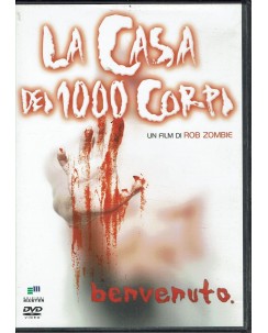 DVD La Casa Dei 1000 Corpi di Rob Zombie ITA USATO
