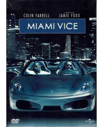 DVD Miami Vice slipcase Farrell Foxx ITA USATO