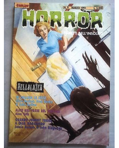 Horror: i fumetti dell'insolito n. 9 mar. '91 * Clive Barker * Hellblazer*