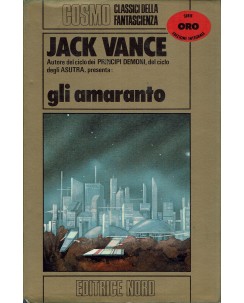 Jack Vance : gli amaranto COSMO ORO ed. Nord A99