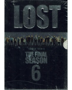 DVD LOST  THE FINAL SEASON 2009 STAGIONE 6 COMPLETA BOX 5 DVD ITA USATO