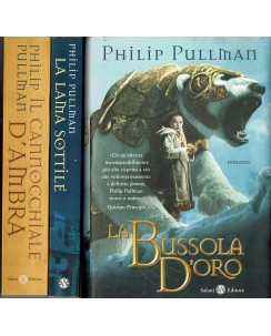 Philip Pullman : la Bussola d'oro TRILOGIA COMPLETA ed. Salani A24