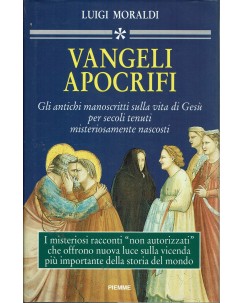 Luigi Moraldi : Vangeli apocrifi antichi manoscritti vita Gesu ed. Piemme A41