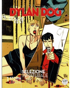 Dylan Dog Color Fest n.31 selezione innaturale cover Stano ed. Bonelli