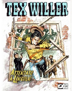 Tex Willer  12 attentato a Lincoln di Ruju NUOVO ed.Bonelli