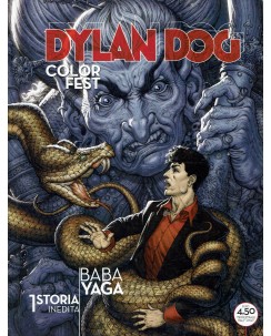 Dylan Dog Color Fest n.17 Baba Yaga di Barbato ed. Bonelli 