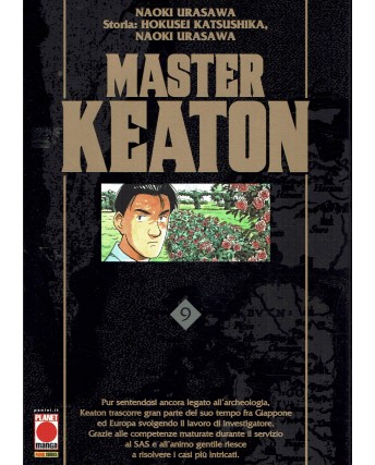 Master Keaton  9 RISTAMPA  di Naoki Urasawa NUOVO ed. Panini 