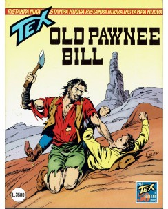 Tex nuova ristampa 30 Old Pawnee Bill POSTERINO di  Villa ed. Bonelli