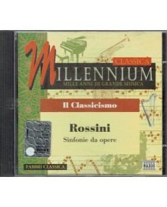 CD18 53 Millennium Classica Il Classicismo Rossini 8 tracks Naxos 1999