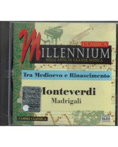 CD18 65 Millennium Classica Medioevo Rinasc. Monteverdi 15 tracks Naxos 1998