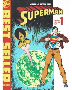 Dc Best Seller Nuova Serie Superman  1 di John Byrne ed. Panini BO06