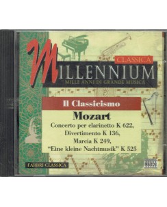 CD18 78 Millennium Classica Il Classicismo Mozart 11 tracks Naxos 1998