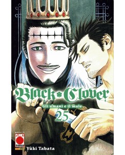 Black Clover n.25 di Yuki Tabata RISTAMPA ed. Panini NUOVO