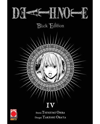 DEATH NOTE Black Edition 4 di Ohba, Obata RISTAMPA ed. Panini NUOVO