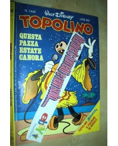 Topolino n.1440 NO figurine Eldorado ed. Mondadori Disney