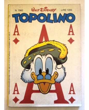 Topolino n.1562 inserto MATTEL ed. Walt Disney Mondadori