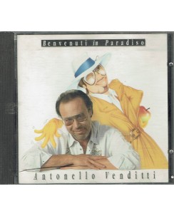 CD18 82 Antonello Venditti  Benvenuti in Paradiso 8 tracks Ricordi 1991