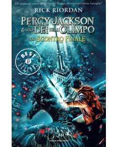 Riordan : Percy Jackson gli Dei dell'Olimpo lo scontro finale ed. Mondadori A84