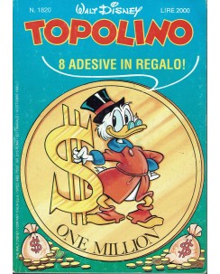 Topolino n.1820 ADESIVI ed. Walt Disney