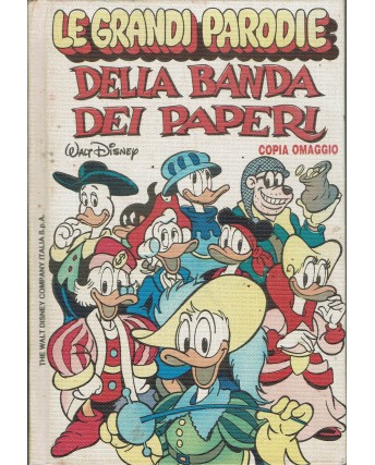 Le grandi parodie Banda dei Paperi RARA copia omaggio ed. Mondadori BO06