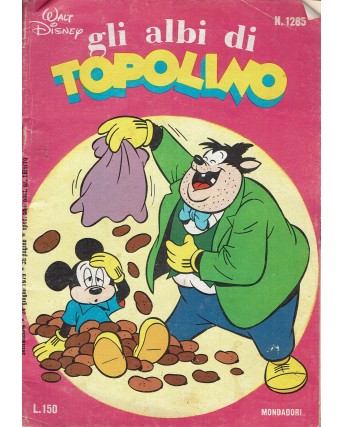Albi di Topolino n.1285 Topolino e la legge antitartufo ed. Mondadori FU07 