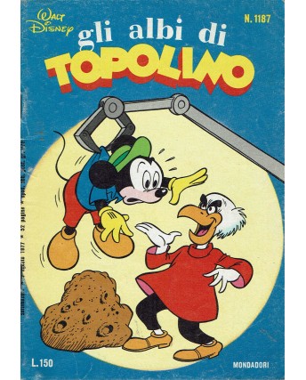Albi di Topolino n.1187 Topolino e i pirati spaziali ed. Mondadori FU07 