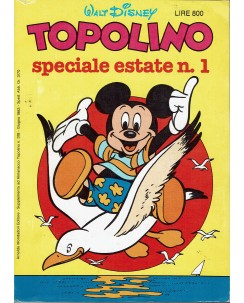 Topolino speciale estate 1 ed. Mondadori BO06