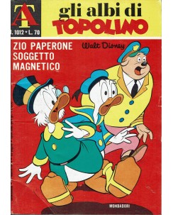 Albi di Topolino n.1012 Zio Paperone soggetto magnetico ed. Mondadori FU07 