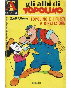 Albi di Topolino n. 976 Topolino e i furti a ripetizione ed. Mondadori FU07 