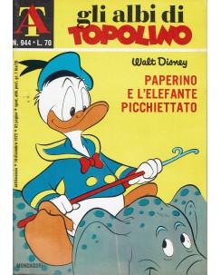 Albi di Topolino n. 944 Paperino e l'elefante picchiettato ed. Mondadori FU07 