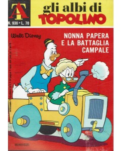Albi di Topolino n. 936 Nonna Papera e la battaglia campale ed. Mondadori FU07 
